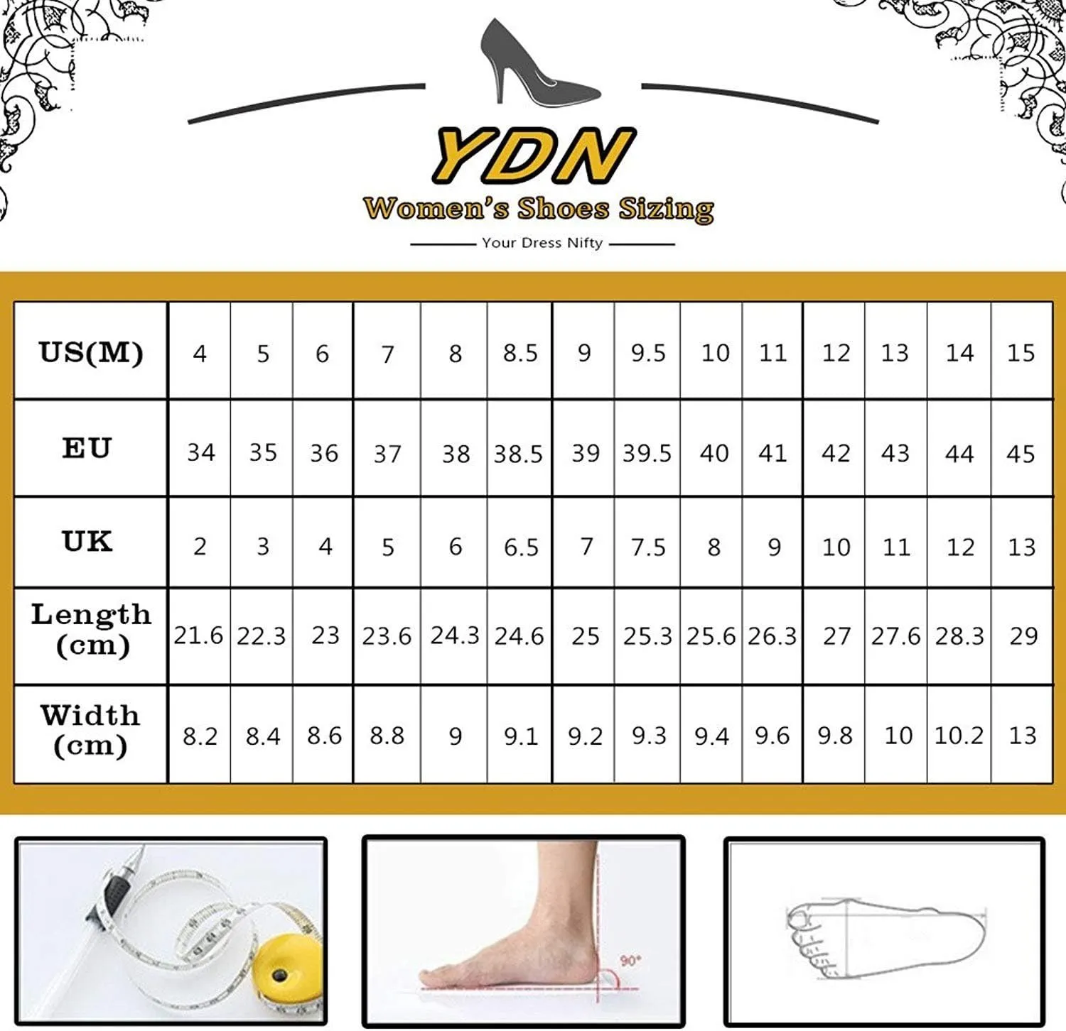 YDN Women Classic Pointed Toe Slip on Pumps Kitten Low Heel Office Shoes with Buckle Size 4-15 US